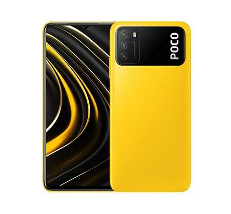 סמארטפון XIAOMI POCO M3‎ מסך "6.53 בנפח 64GB+4GB RAM